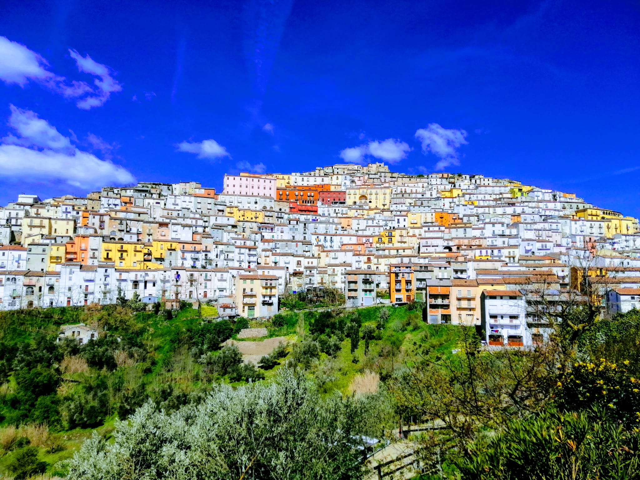 Calitri paesaggio